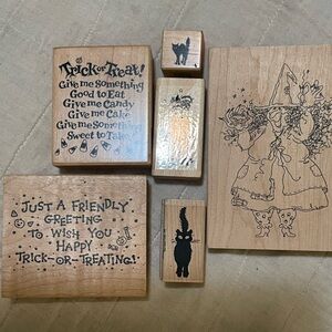 Lot of Halloween Stamps